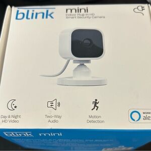 Blink Mini Indoor Plug-In HD Smart Security Camera